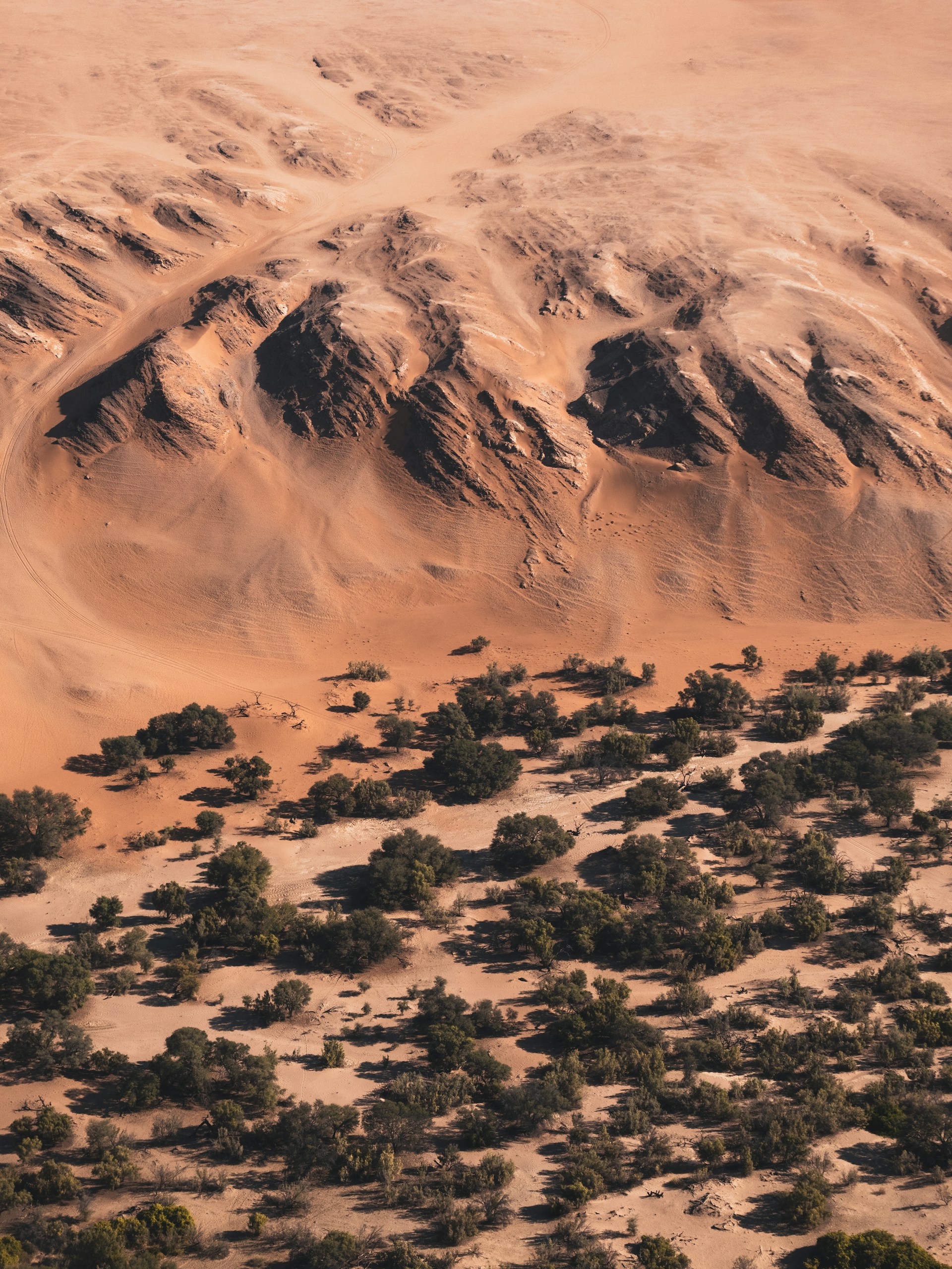 Walvis Bay aerial view